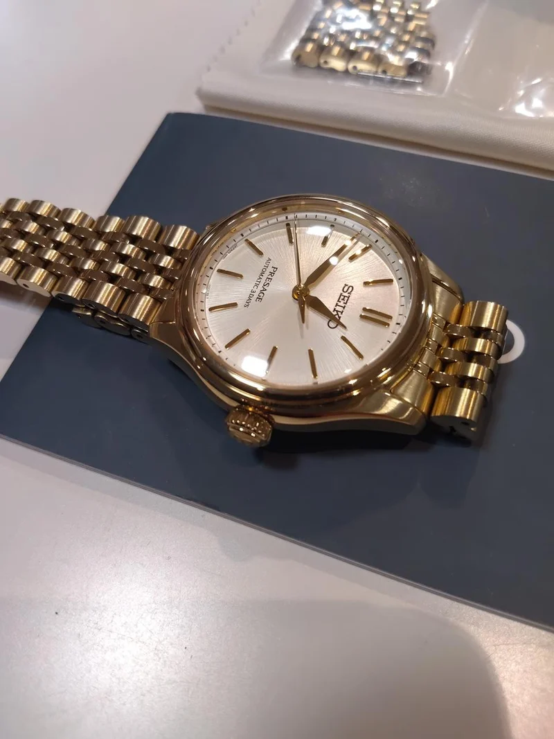SEIKO Armbanduhr SARX132 (inkl. Geschenkbox und Armbandgliedern)