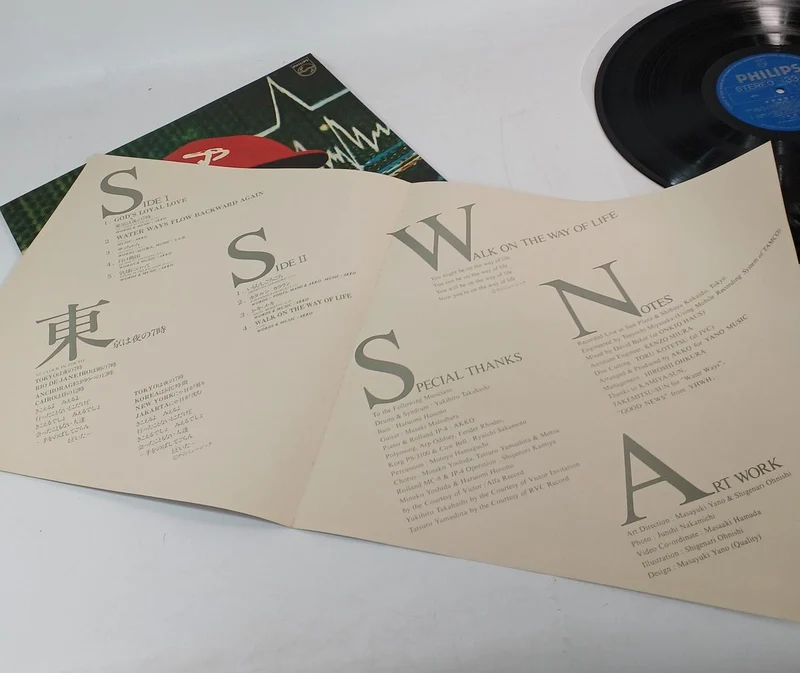 PHILIPS LP-Schallplatte Akiko Yano / Tokyo wa 7 PM S-7081
