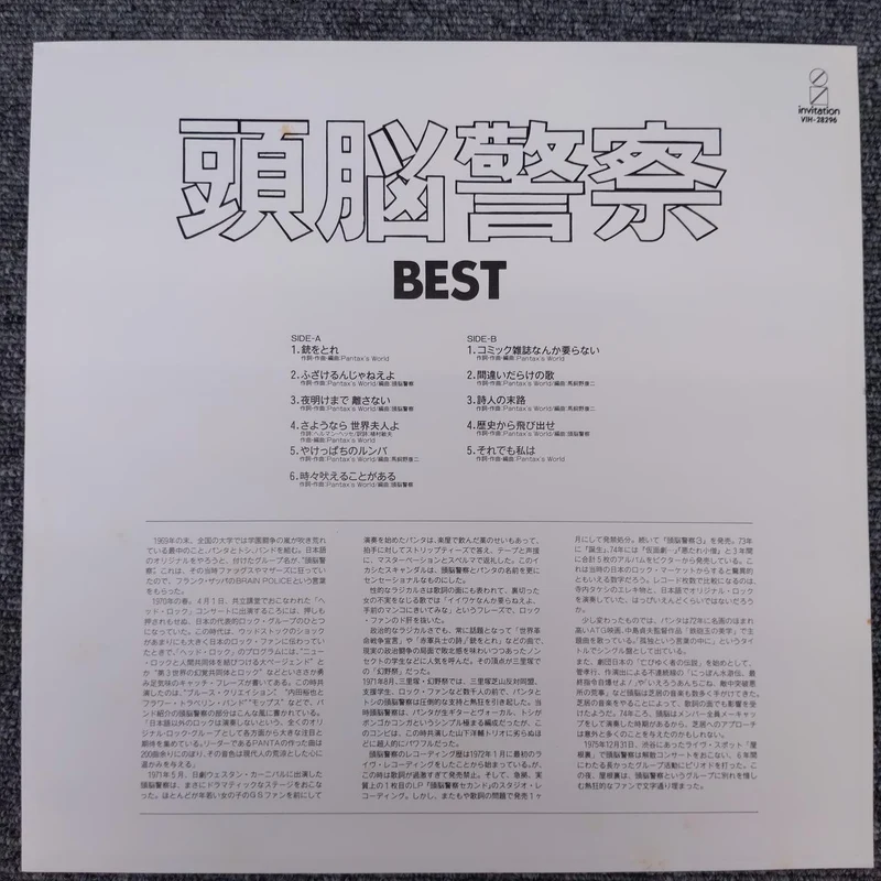 VICTOR-Rekord: Brain Police BEST