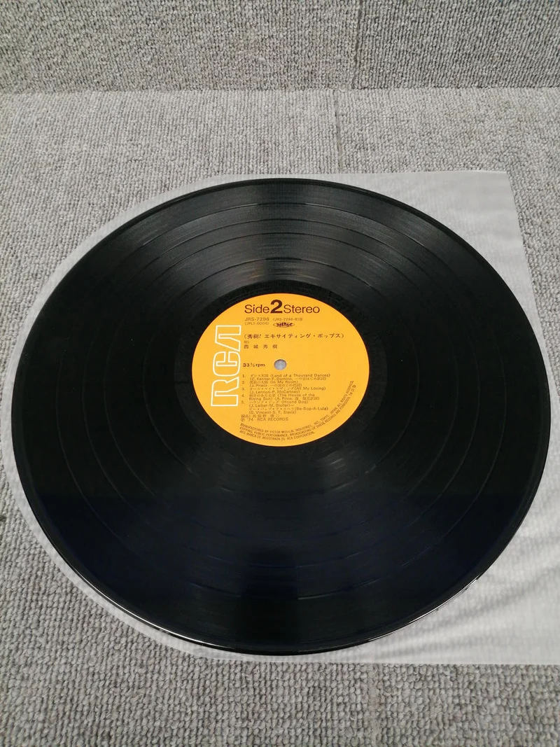 VICTOR Analog Record Hideki Saijo / Hideki! Exciting Pop
