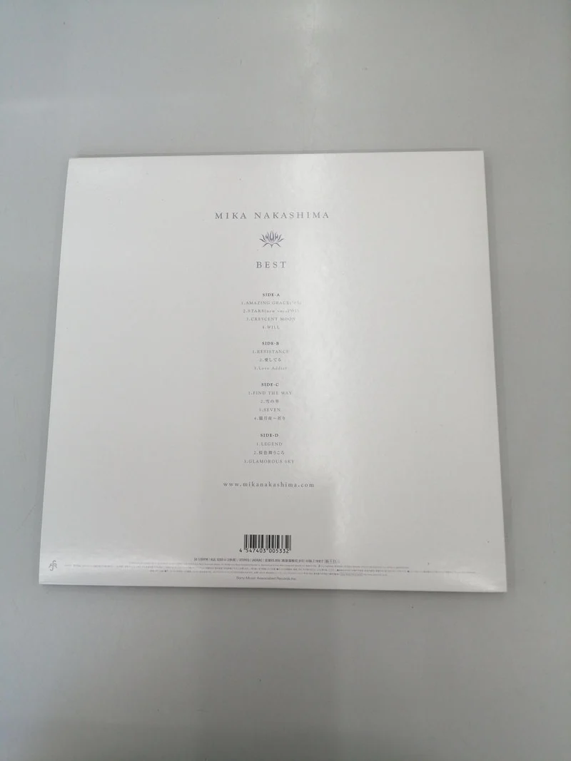 SONY Schallplatte MIKA NAKASHIMA BEST