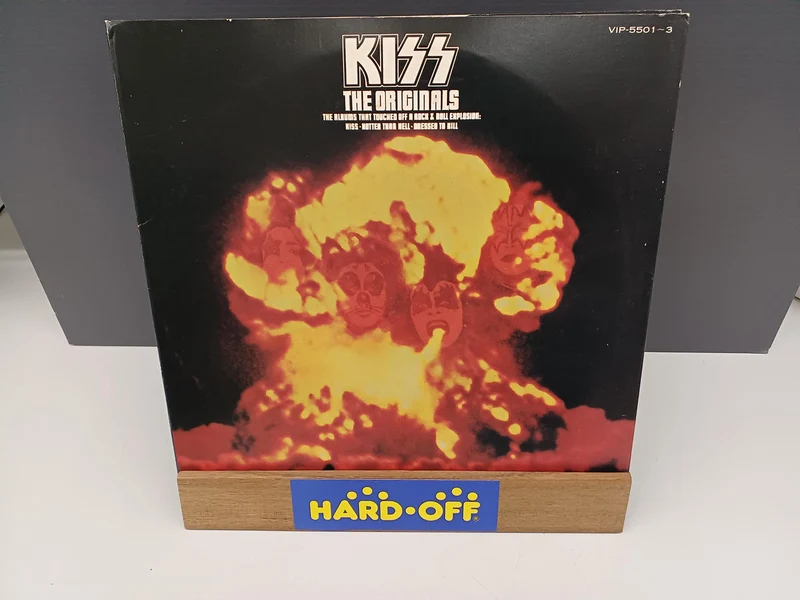 VICTOR Western Music Record KISS / The Full Picture of Hell