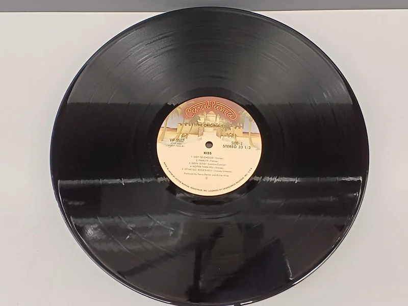 VICTOR Western Music Record KISS / The Full Picture of Hell