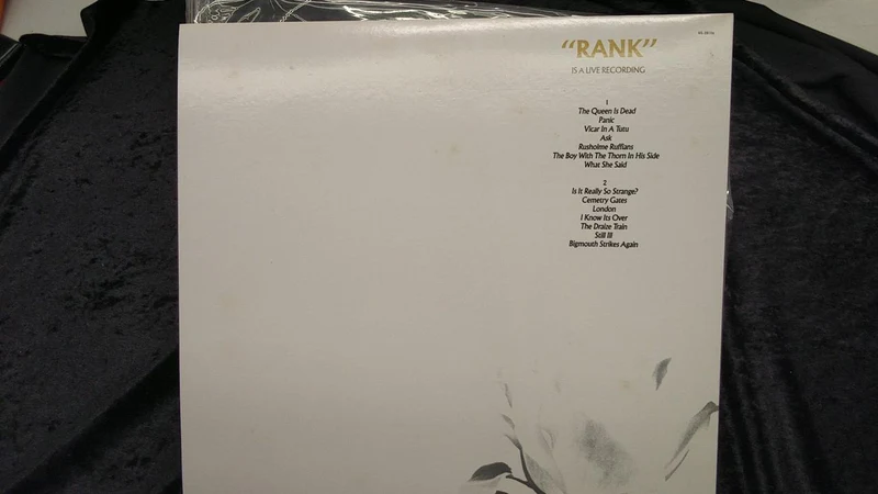 [JUNK] Victor Record: The Smiths / Rank