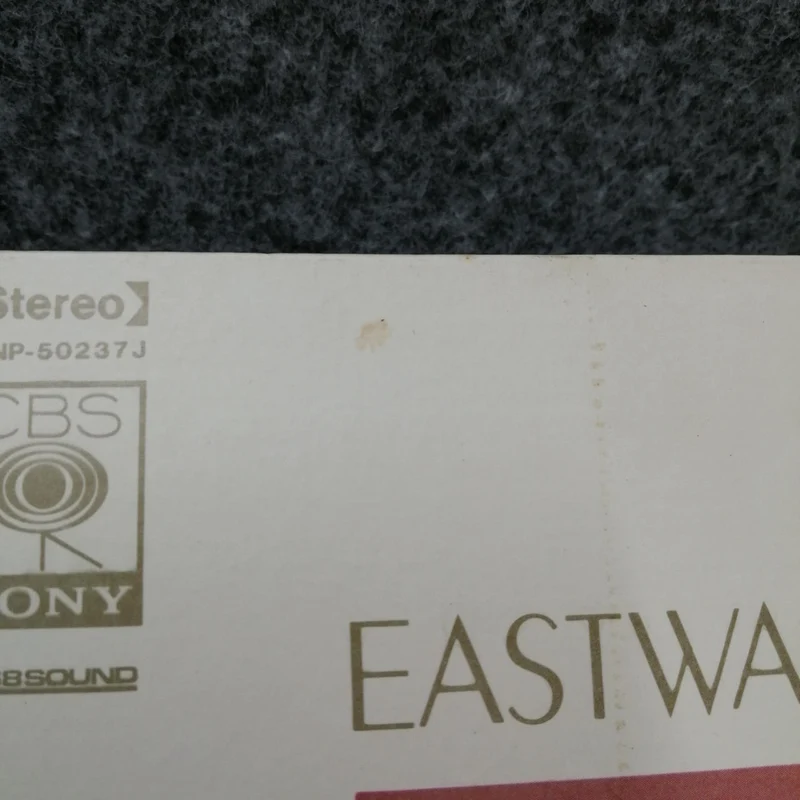 SONY EASTWARD/CARY PEACOCKTRIO SONP-50237J