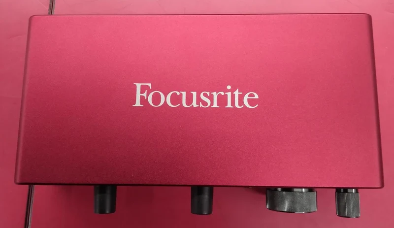 FOCUSRITE Audio-Interface: SCARLETT2I2 GEN3