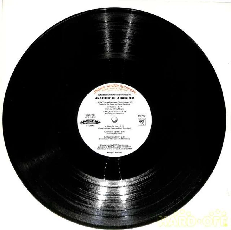 Sony Duke Ellington „A Certain Murder“ MFSL1-214 (Export in die USA)