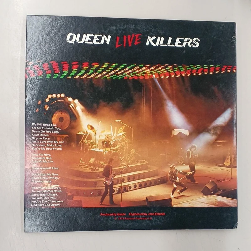 ELEKTRA LP Schallplatte QUEEN / LIVE KILLERS