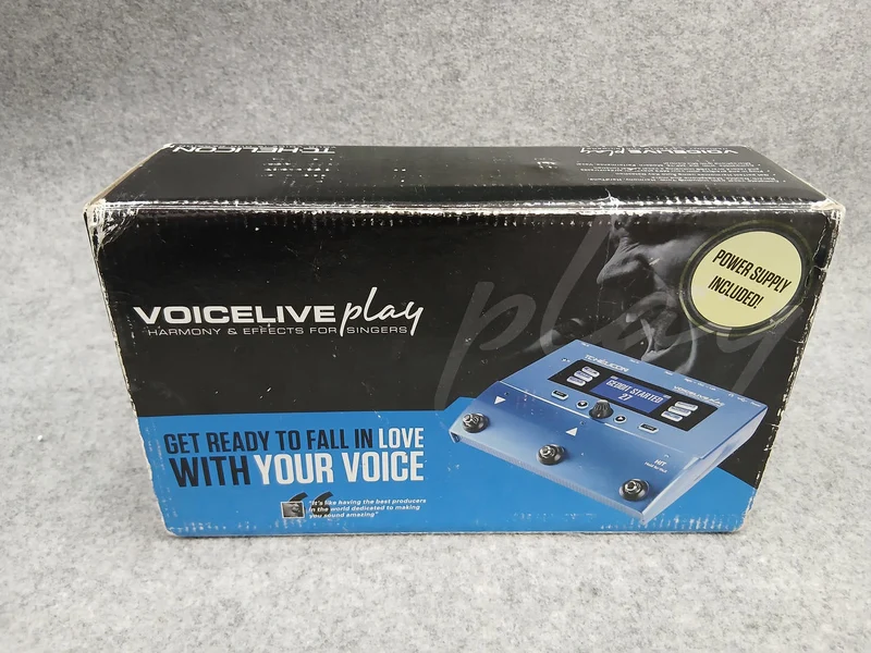 TC-HELICON Vocal Effects Pedal VOICELIVE PLAY