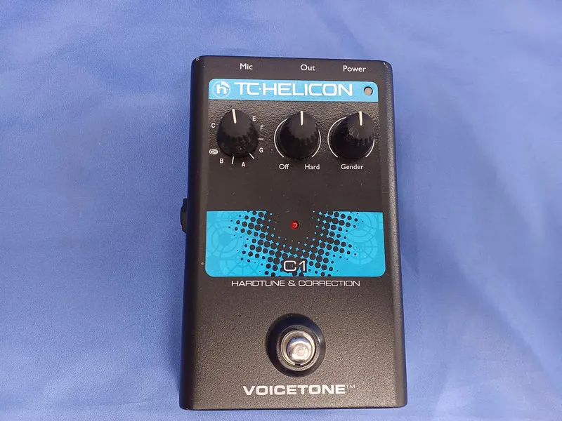 TC-HELICON Gesangseffektpedal VOICE TONE C1