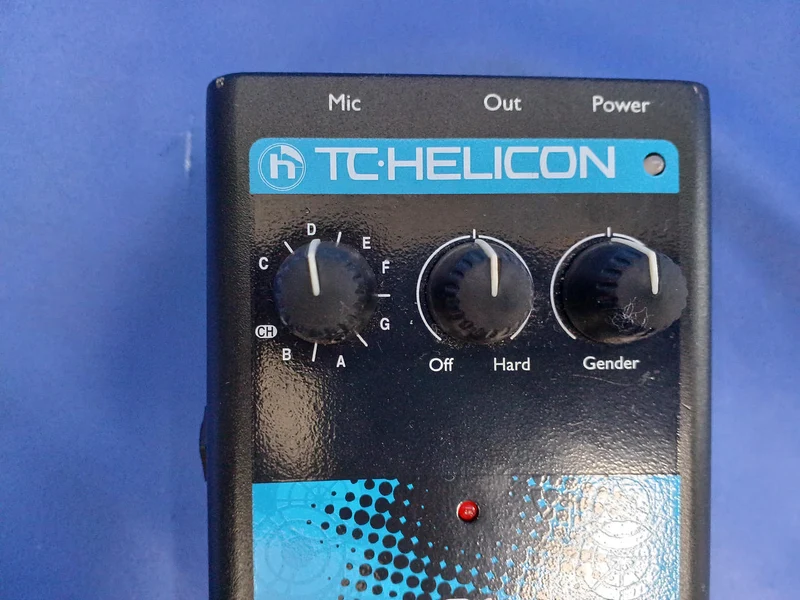 TC-HELICON Gesangseffektpedal VOICE TONE C1