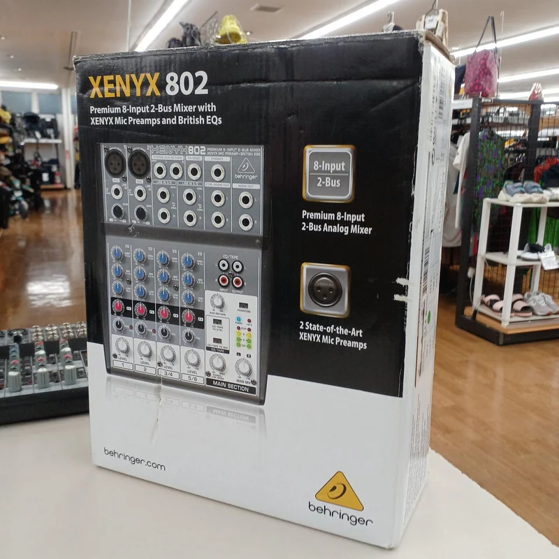 BEHRINGER Analogmixer XENYX802