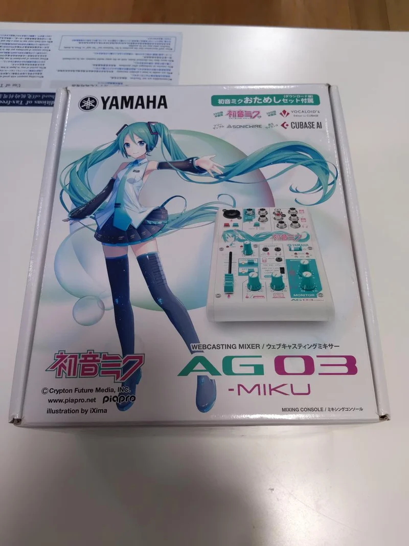 YAMAHA Mixer AG03-MIKU