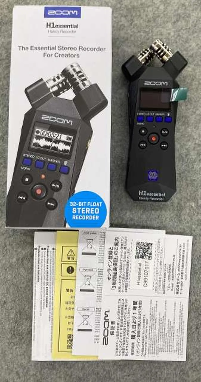 ZOOM ZOOM H1 ESSENTIAL H1 ESSENTIAL
