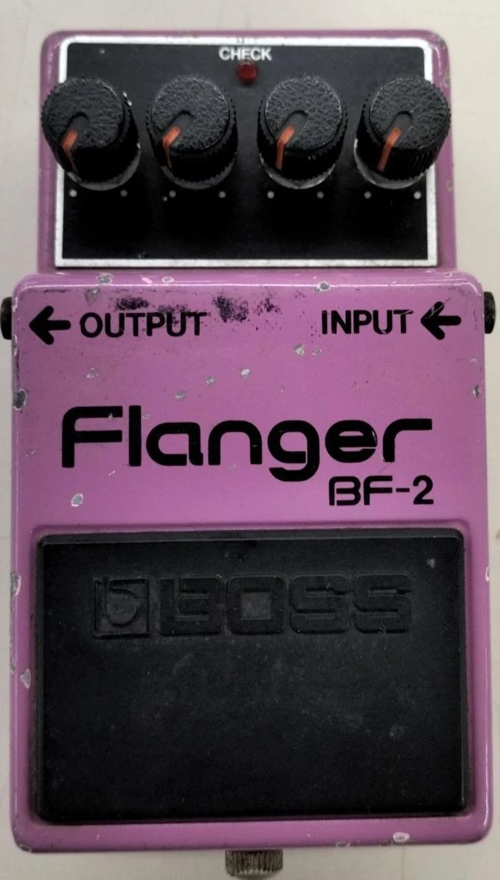 BOSS Flanger BF-2 (Silberne Schraube)
