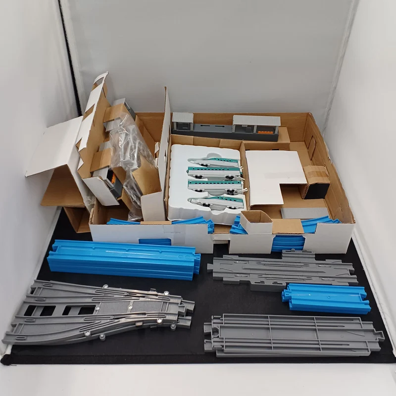 [SCHROTT] BANDAI E5-Serie Shinkansen-Kupplungs- und Doppelgleis-Set Plarail Advance