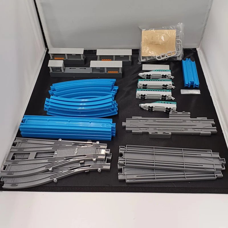 [SCHROTT] BANDAI E5-Serie Shinkansen-Kupplungs- und Doppelgleis-Set Plarail Advance