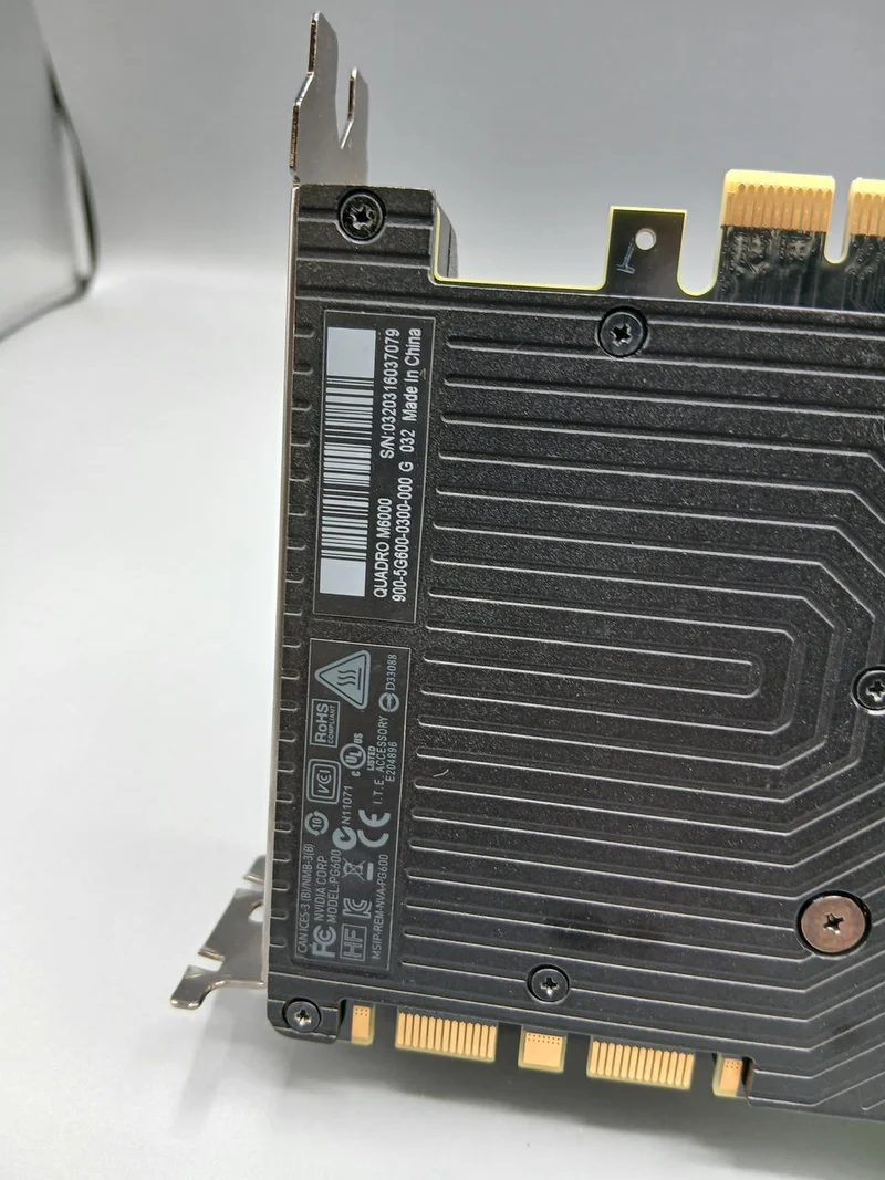 NVIDIA-Grafikkarte: QUADRO M6000