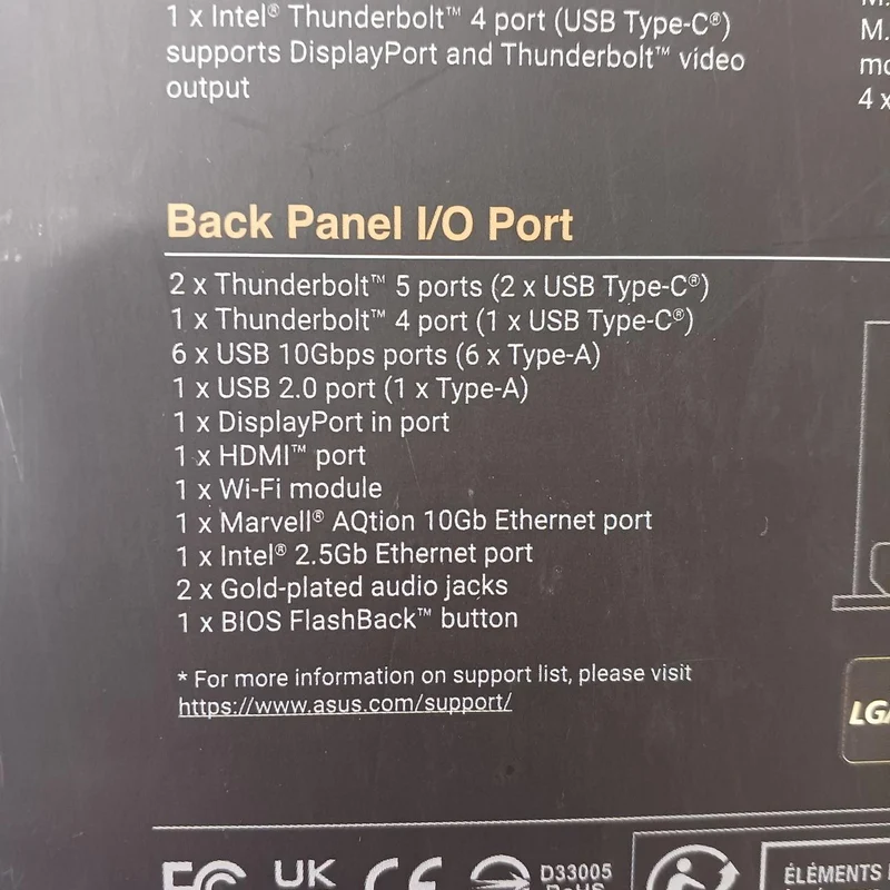 ASUS Mainboard PROART Z890-CREATOR WIFI