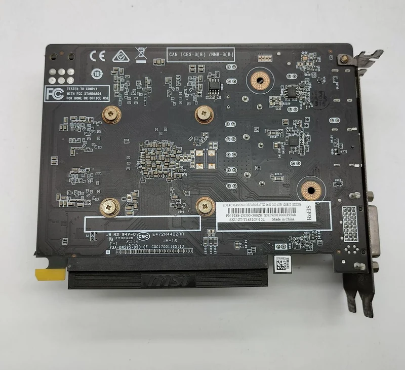 ZOTAC Grafikkarte GTX1650 OC 4GB