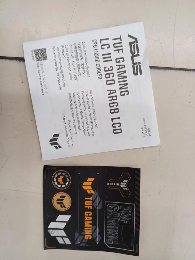 ASUS CPU-Kühler TUF GAMING LC III 360 ARGB