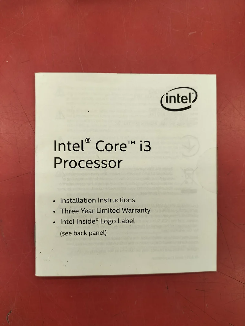 Intel CPU i3-7320