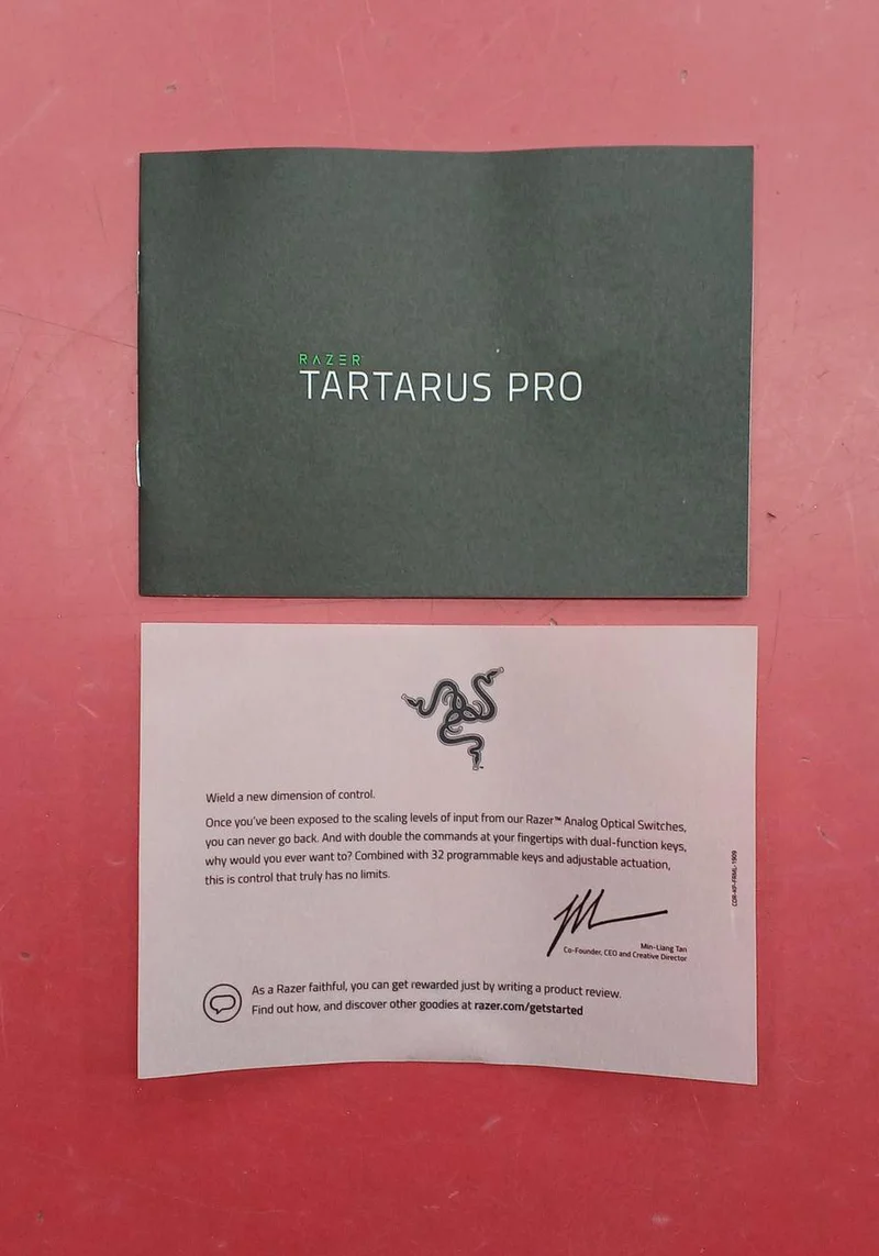 RAZER Linkshänder-Tastatur TARTARUS PRO