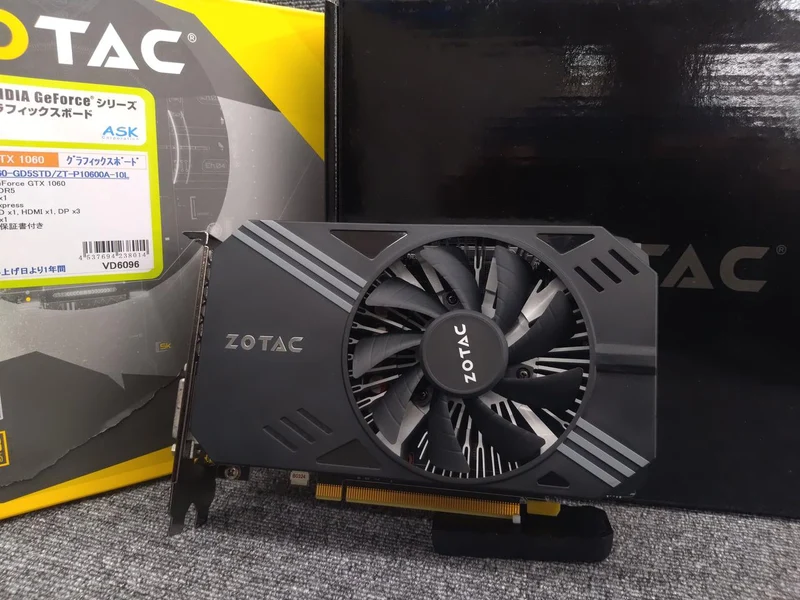 ZOTAC Grafikkarte: ZT=GTX1060-GD5STD