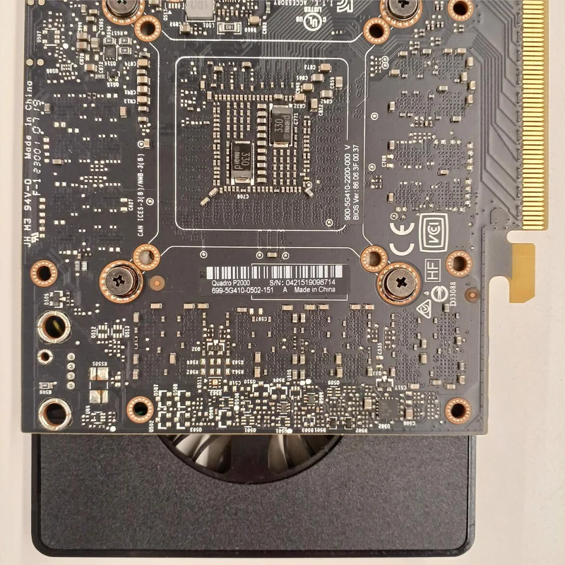 NVIDIA-Grafikkarte: QUADRO P2000
