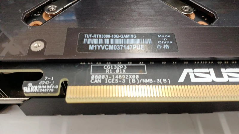 ASUS Grafikkarte: TUF-RTX3080-10G-GAMING