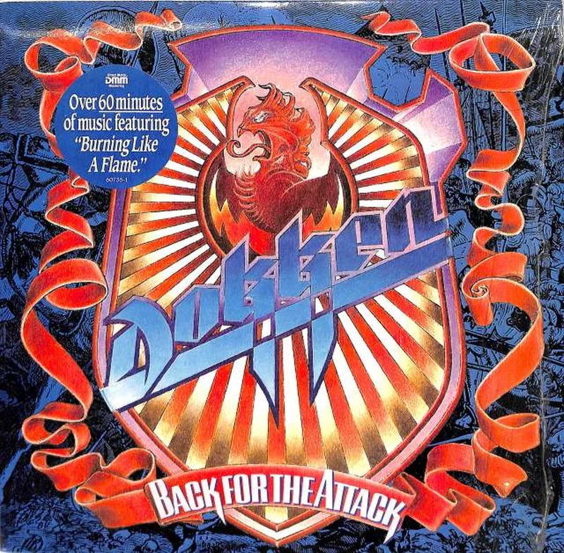 ELEKTRA Dokken „BACK FOR THE ATTACK“ ELEKTRA 9 60735-1
