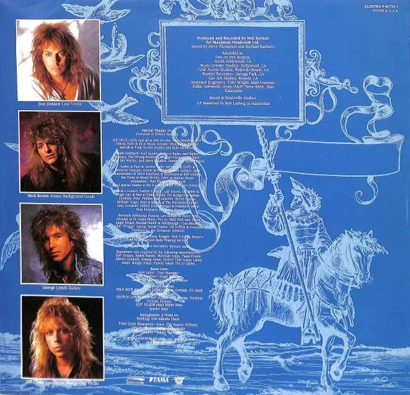 ELEKTRA Dokken „BACK FOR THE ATTACK“ ELEKTRA 9 60735-1