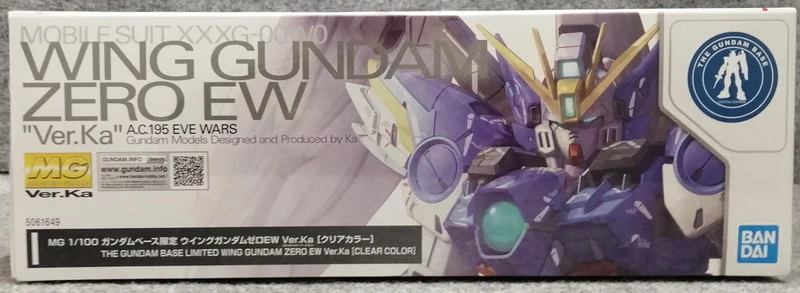 BANDAI MG Wing Gundam Zero EW Ver.Ka [Clear Color New Mobile Report Gundam W Endless Waltz]