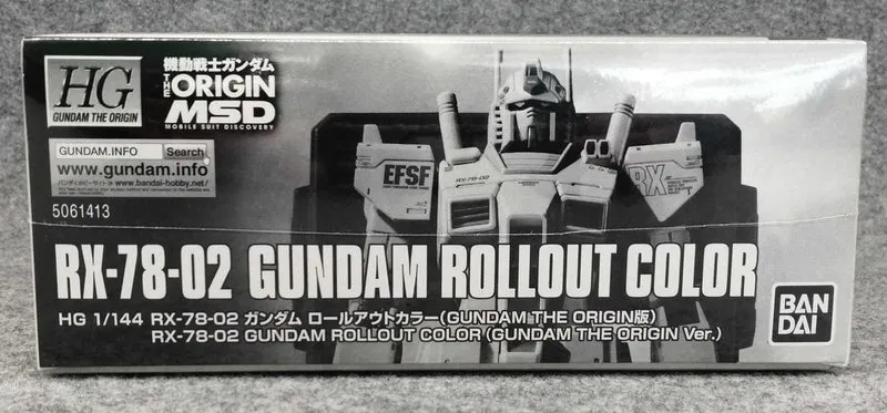 BANDAI Plastikmodell Mobile Suit Gundam THE ORIGIN