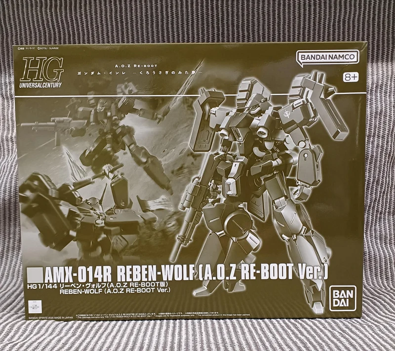 BANDAI SPIRITS Plastikmodell HG 1/144 Lieben Wolf (AOZ RE-BOOT Version)