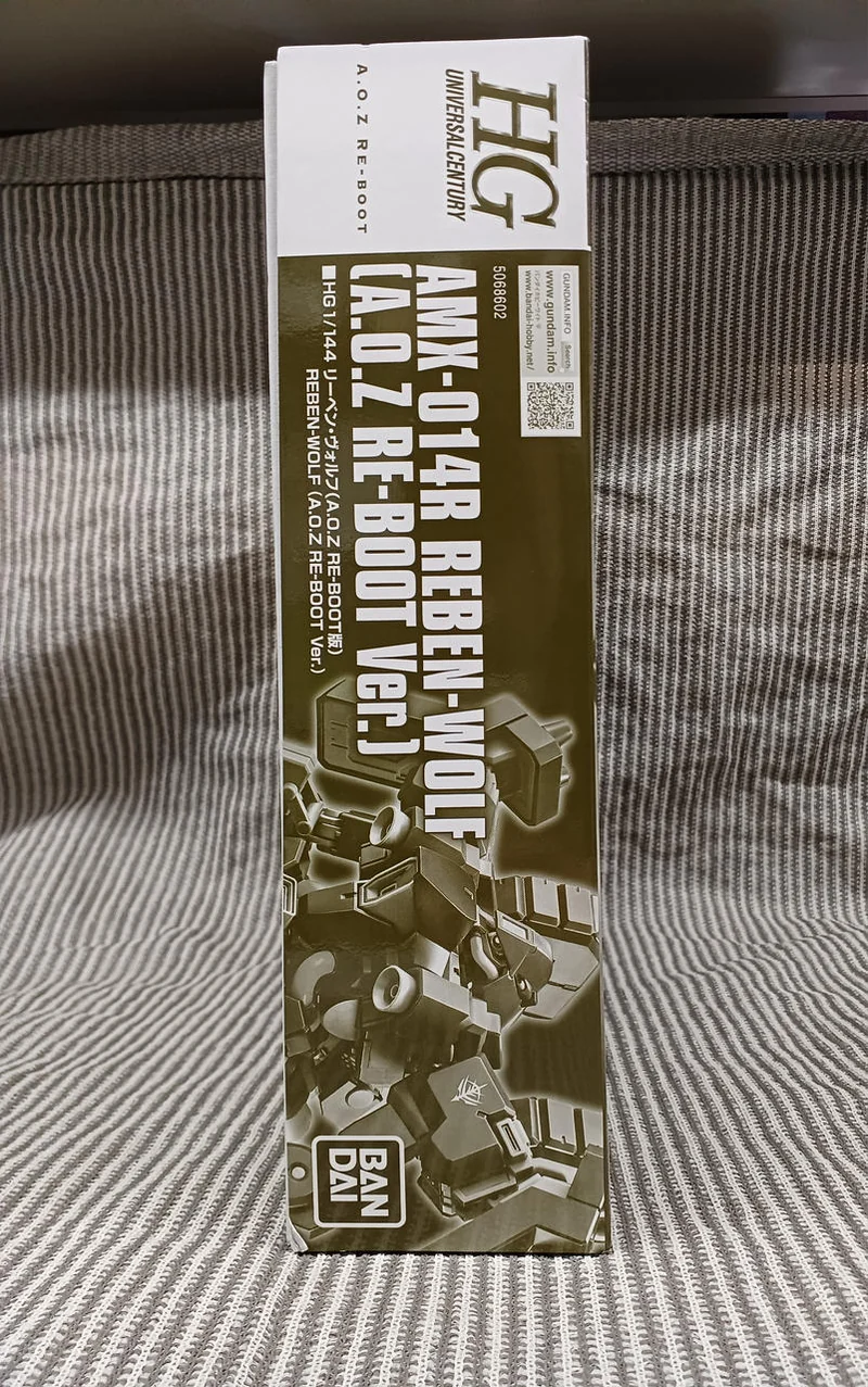 BANDAI SPIRITS Plastikmodell HG 1/144 Lieben Wolf (AOZ RE-BOOT Version)