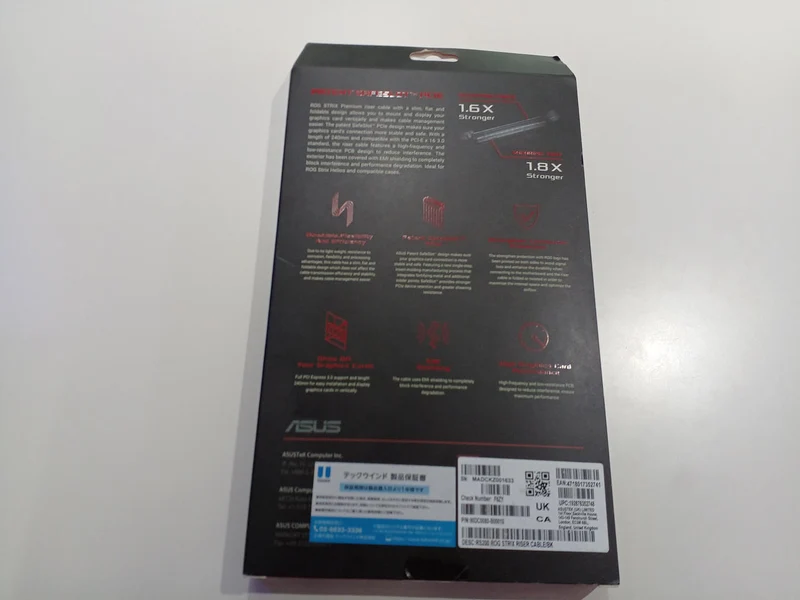ASUS Rizer Kabel RS200 ROG STRIX RISER-KABEL