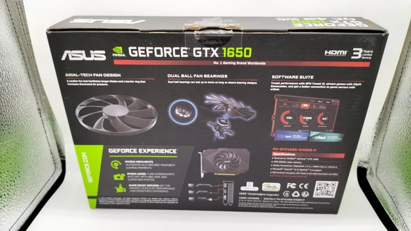 ASUS Grafikkarte GTX1650