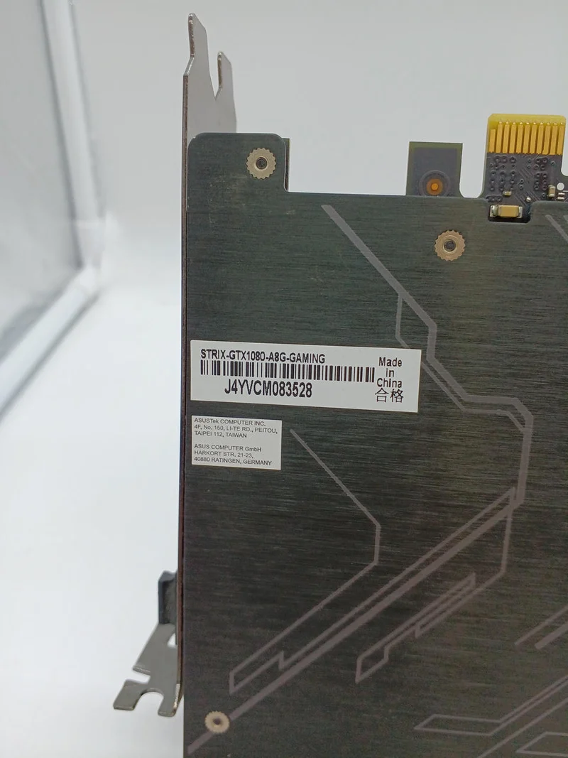 ASUS Grafikkarte: STRIX-GTX1080-A8G-GAMIMING