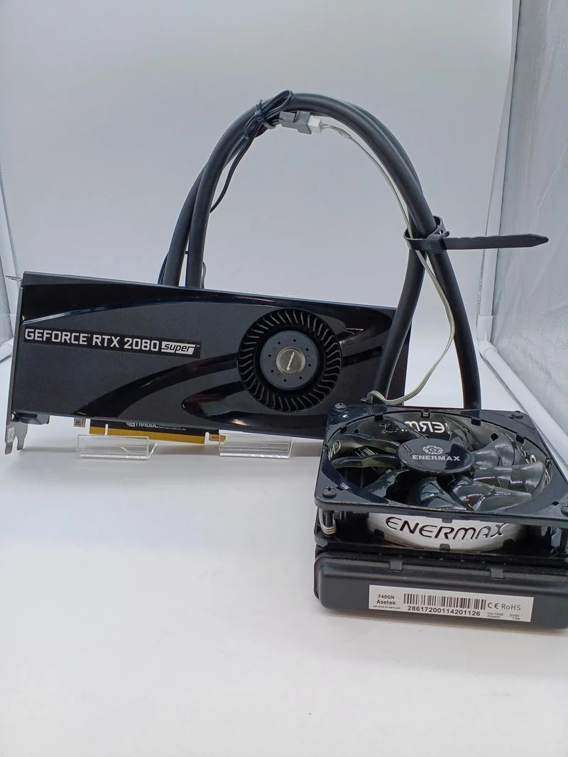 SYCOM-Grafikkarte: RTX 2080 SUPER mit Flüssigkeitskühlung