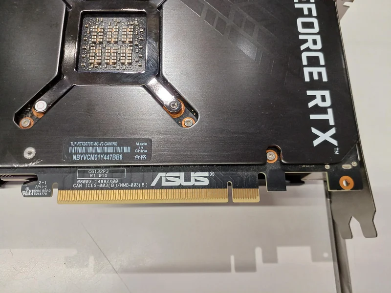 ASUS Grafikkarte TUF-RTX3070TI-8G-V2-GAMING