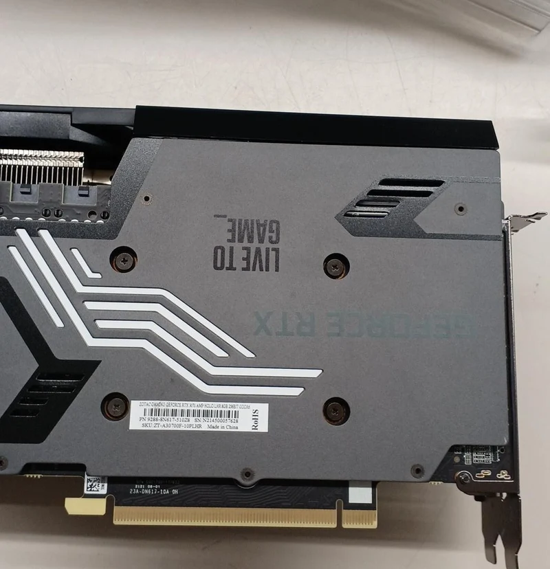 ZOTAC Grafikkarte: RTX 3070 AMP HOLD LHR 8 GB