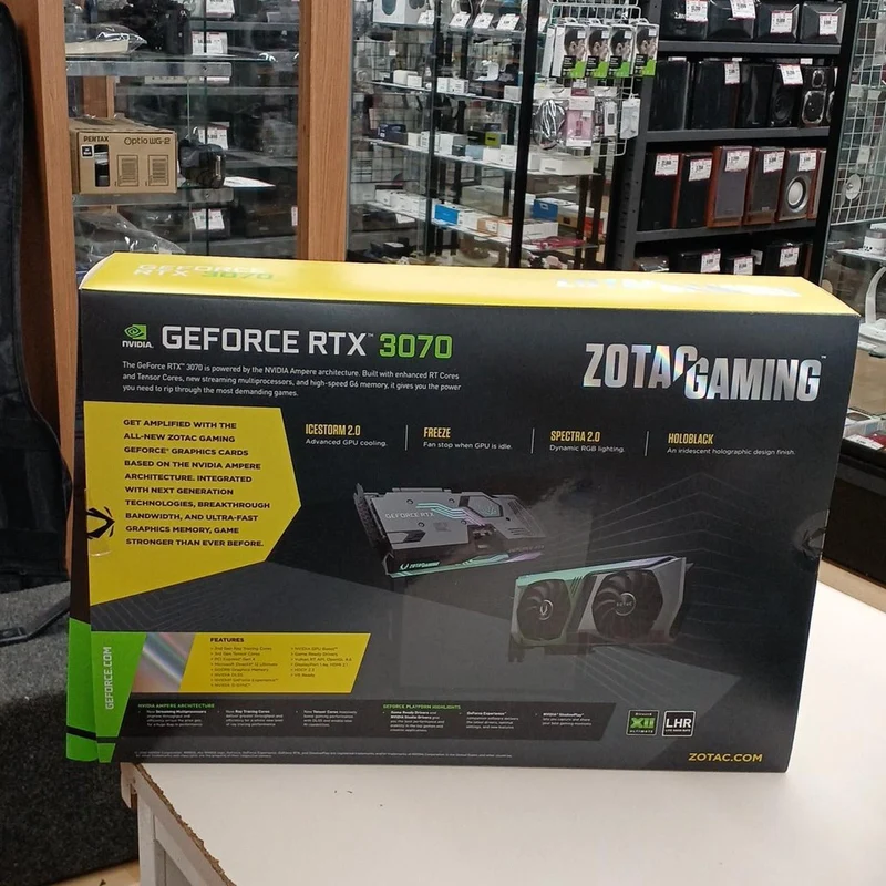 ZOTAC Grafikkarte: RTX 3070 AMP HOLD LHR 8 GB