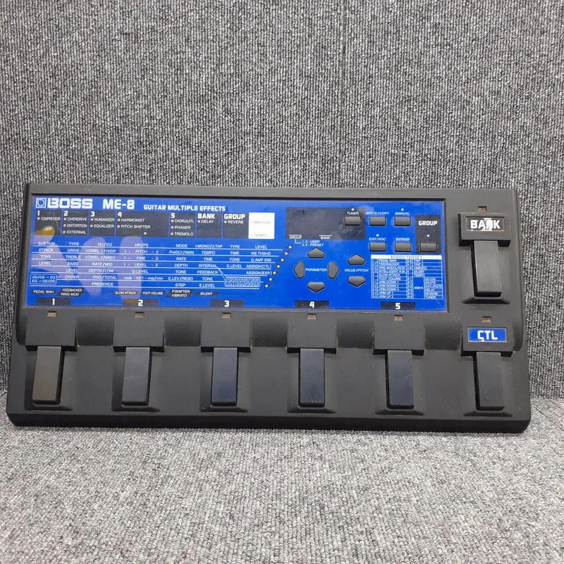 BOSS Multi-Effektpedal ME-8