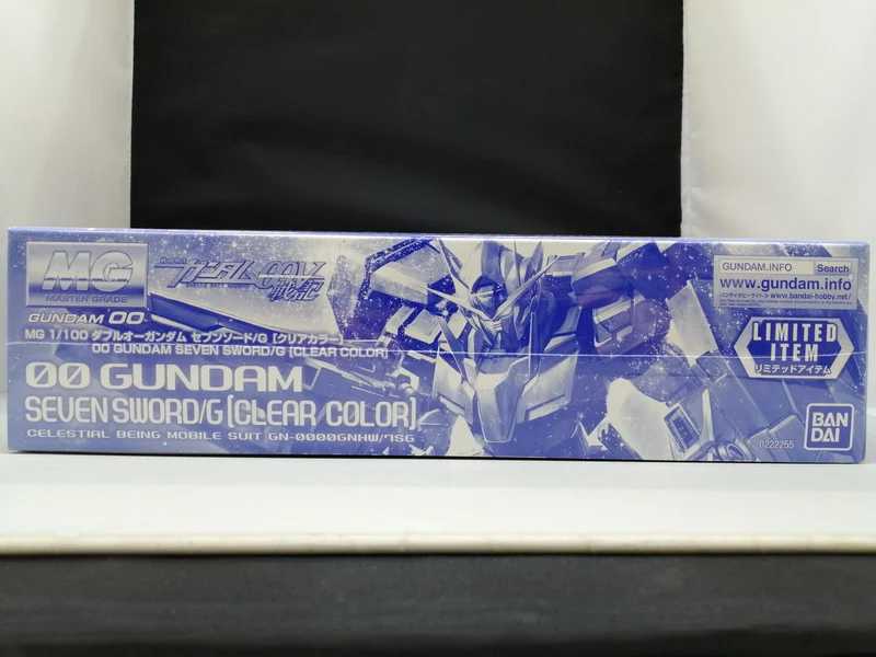 BANDAI MG Double O Gundam Seven Sword/G Klare Farbe Mobile Suit Gundam 00V War Chronicle