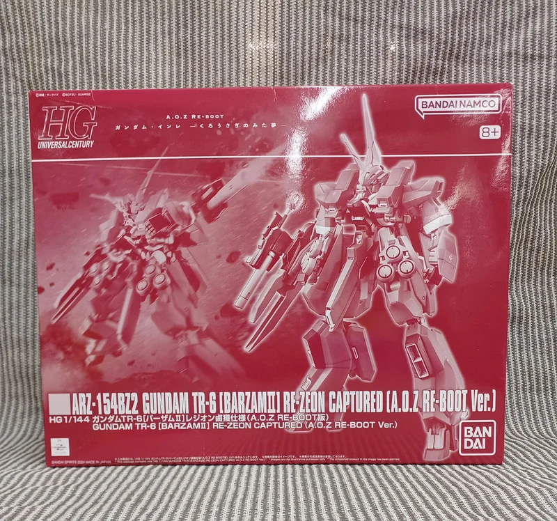BANDAI Kunststoffmodell 1/144 Gundam TR-6 [Barzam II] Legion Captured Version (AOZ)