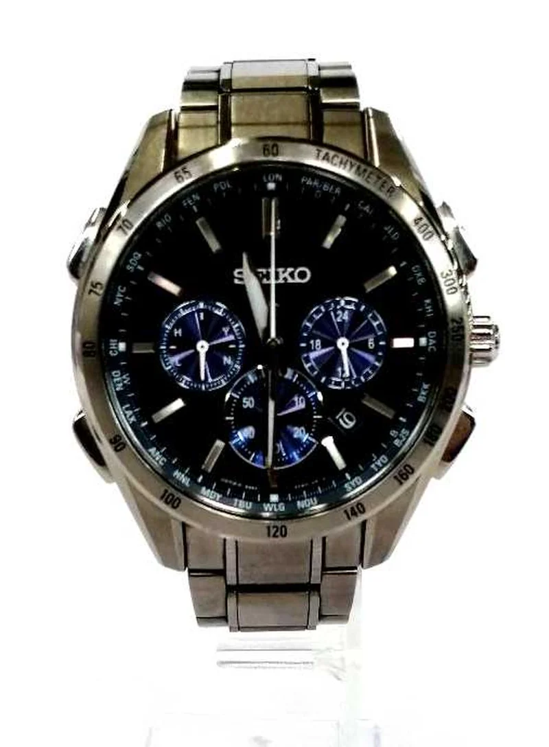 SEIKO BRIGHTZ Radio Solar Analog 8B92-0AB0