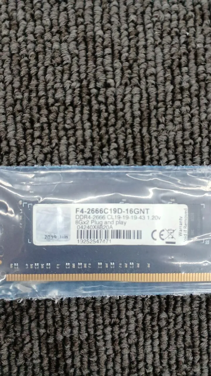 G.SKILL DDR4 Desktop-Speicher F4-2666C19D-16GNT