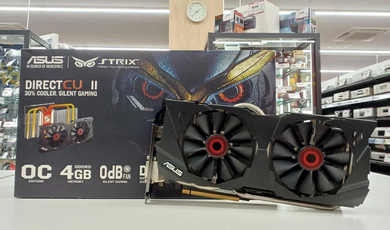 ASUS Grafikkarte STRIX-GTX980-DC2OC-4GD5