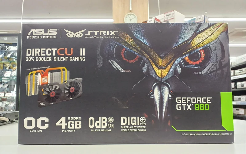 ASUS Grafikkarte STRIX-GTX980-DC2OC-4GD5